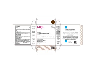 Toty Ilumina CC Creamy Compact Refill 5W2 - NDC 82141 2371 1 (5W2)